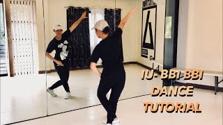 IU BBI BBI DANCE TUTORIAL 70  Philippines [upl. by Farrington]