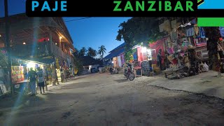 Evening Walk in Paje Zanzibar 🇹🇿 and first impressions [upl. by Iz5]