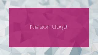 Nelson Lloyd  appearance [upl. by Hewitt]