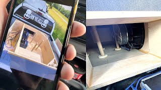 SERIES TUNED 6TH ORDER SUBWOOFER BOX BUILD [upl. by Rusell]