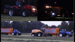 Gras hakselen Grass silage New Holland FR 500 Prenger Gramsbergen [upl. by Mohun784]