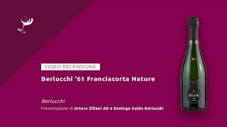 Berlucchi 61 Franciacorta Nature [upl. by Airdnekal]