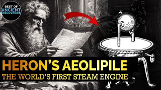 The Worlds FIRST Steam Engine  Herons Aeolipile [upl. by Marven]