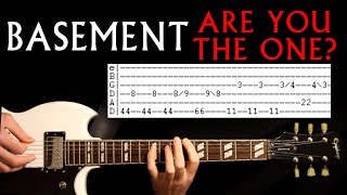 Basement Are You The One Guitar Lesson  Guitar Tab  Guitar Tabs  Guitar Chords  Guitar Cover [upl. by Adila]