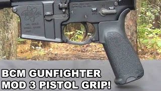 BCM Gunfighter Mod 3 Bravo Companys Latest Pistol Grip [upl. by Shuma]