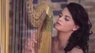 Wedding Harpist for Hire  quotI Giorniquot by Einaudi [upl. by Vi]