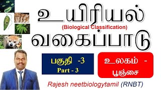 Biological classification part 3 Fungi 100  Tamil [upl. by Cliff]