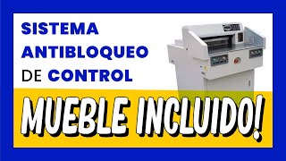 ✅ Guillotinas de papel automáticas ELÉCTRICAS programables Boway 480 Z3520 V670 V [upl. by Vasquez]