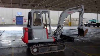 1998 Takeuchi TB035  For Sale  Online Auction [upl. by Lincoln]