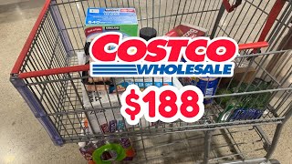 COSTCO HAUL FOR A HOUSEHOLD OF TWO BUYING SOME NEW ITEMS AT COSTCO [upl. by Seldun384]