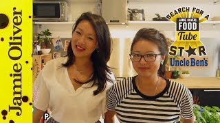 THE DUMPLING SISTERS  Food Tube Star amp Uncle Bens [upl. by Decamp]