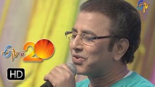 Vandemataram Srinivas Performance  Okate Jananam Song in Khammam ETV  20 Celebrations [upl. by Akemal]