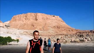 Bens ToursNorthern Palace at Masada [upl. by Dnanidref]