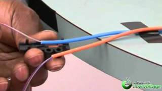 How To Install Indoor Fiber Optic Fan Out Kit [upl. by Amimej539]