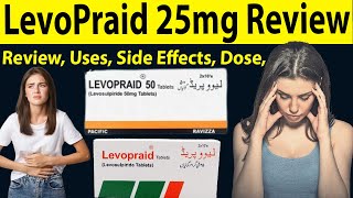 Levosulpiride 25mg 50 mg Uses in Hindi  Levopraid 25mg Tablets Review  Uses Side Effects Dose [upl. by Ahsimat]