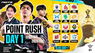 EN FFWS SEA 2024 FALL  Point Rush Stage  Day 1 [upl. by Zelikow]