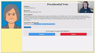 Political Process Game  Episode 20  Assault weapon ban [upl. by Ivette277]