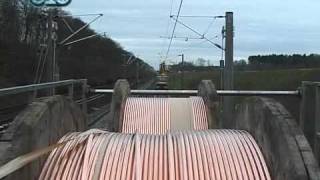 BM Catenary Installation with Rail  Road Truck for Railway Electrification  ZECK [upl. by Eimmaj]